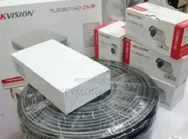 Hikvision 8 CCTV Cameras Kit and DVR With 1 TB Hard Disk