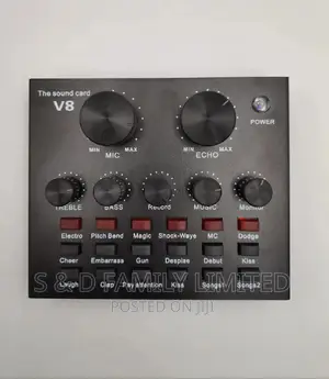 V8 Studio Soundcard Set