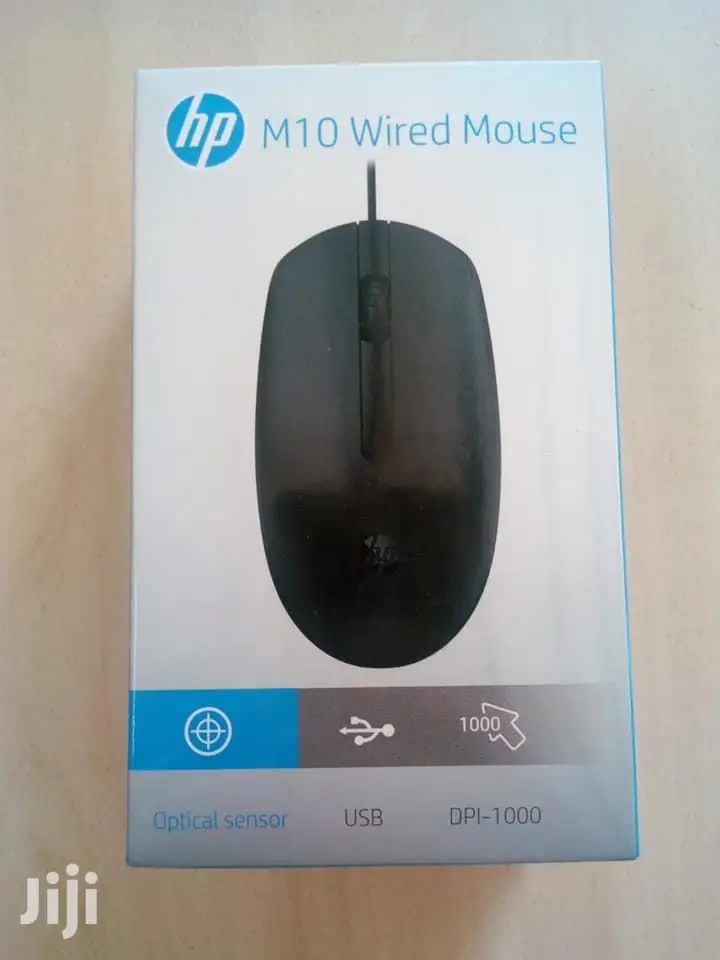 HP M10 Wired USB Mouse