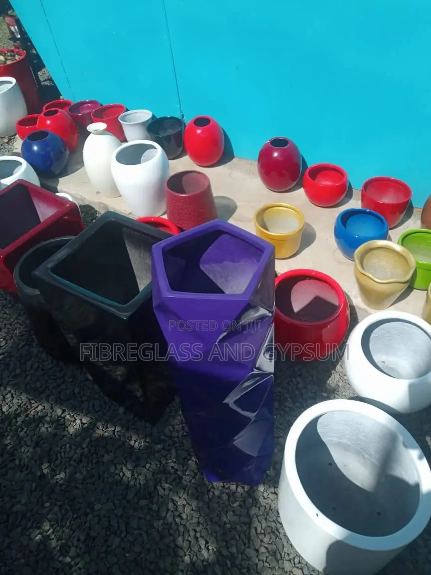 We Make Fibreglass Flower Pots