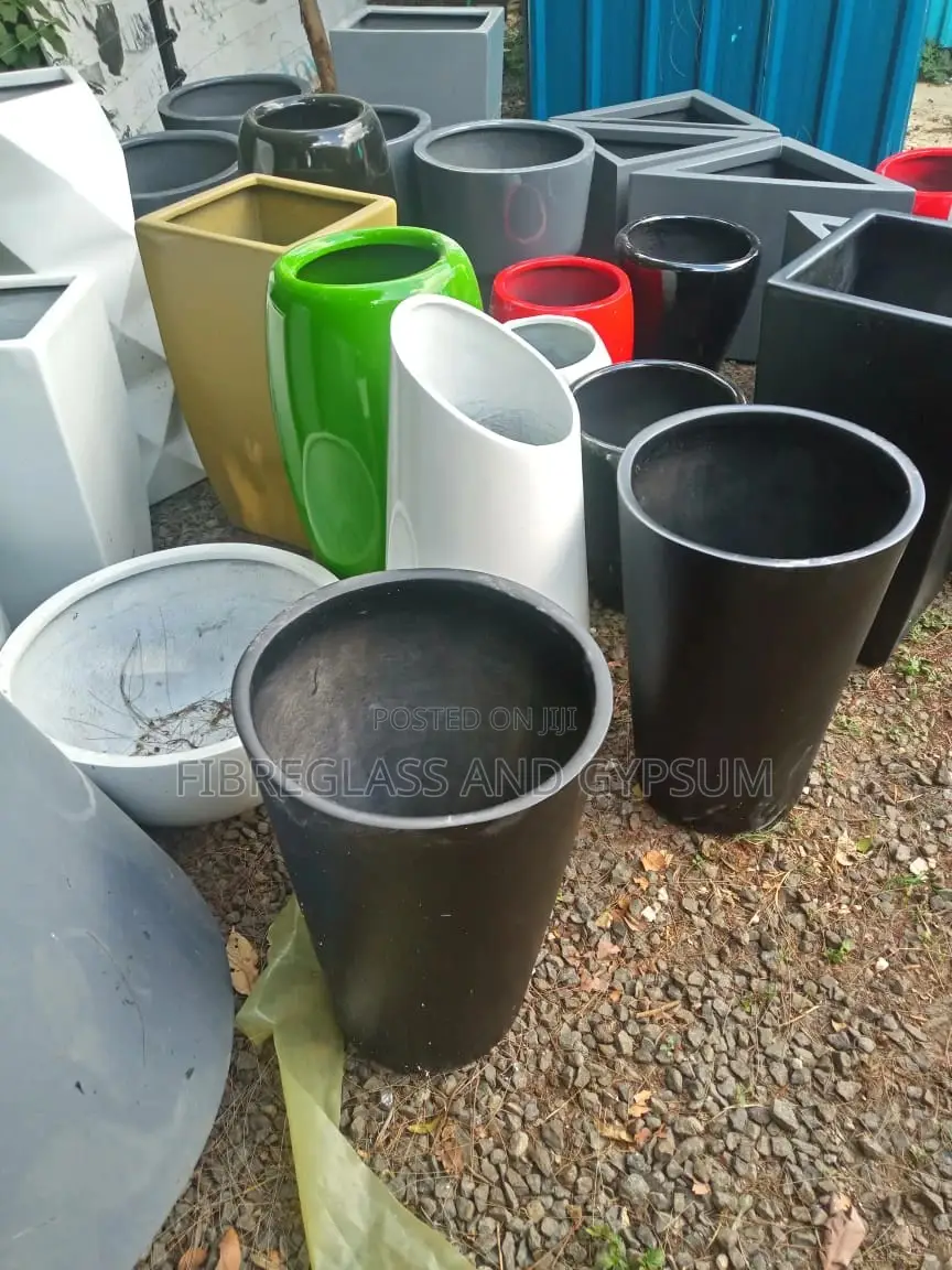 We Make Fibreglass Flower Pots