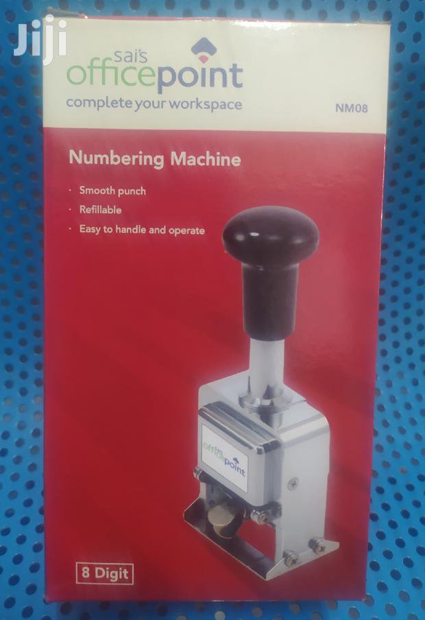 Numbering Machine Office Point 8 Digit