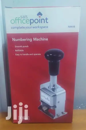 Numbering Machine Office Point 8 Digit
