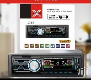 Car Stereo System With Bluetooth Connection