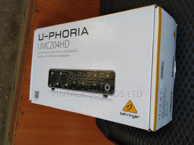 Studio Audio Interface Uphoria Umc202hd - thumbnail 2