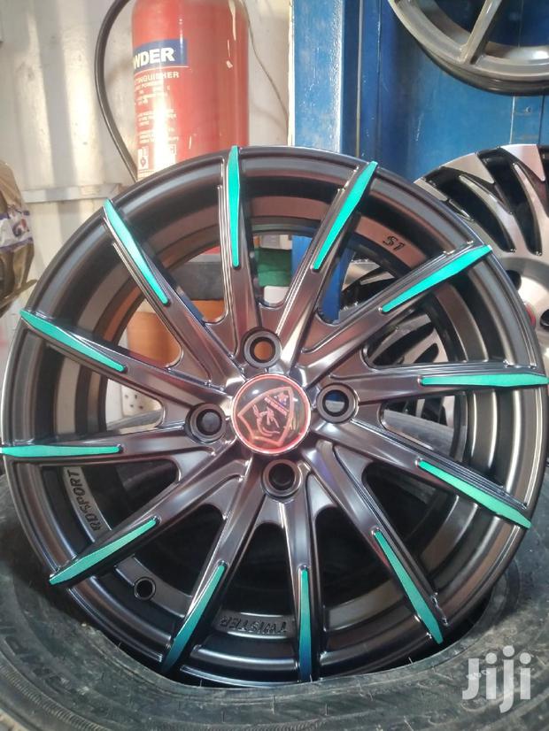 Alloy Rims Set Size 14 Inch for Mazda Probox Vitz,Honda