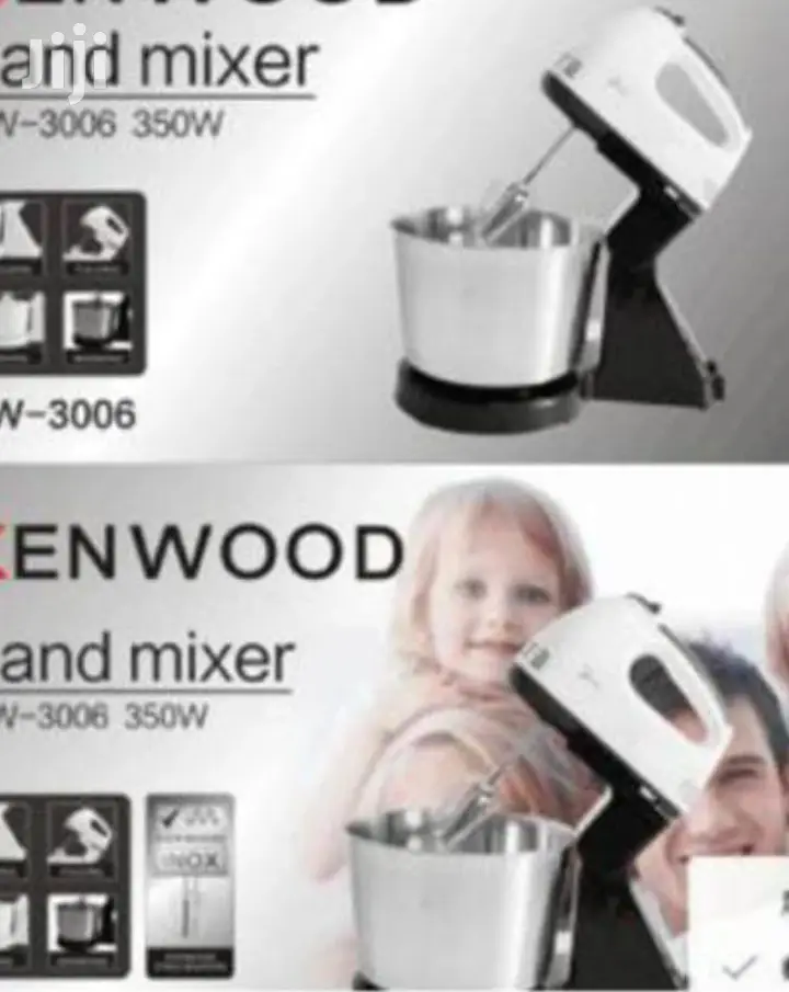 Electric Hand Mixer With Bowl