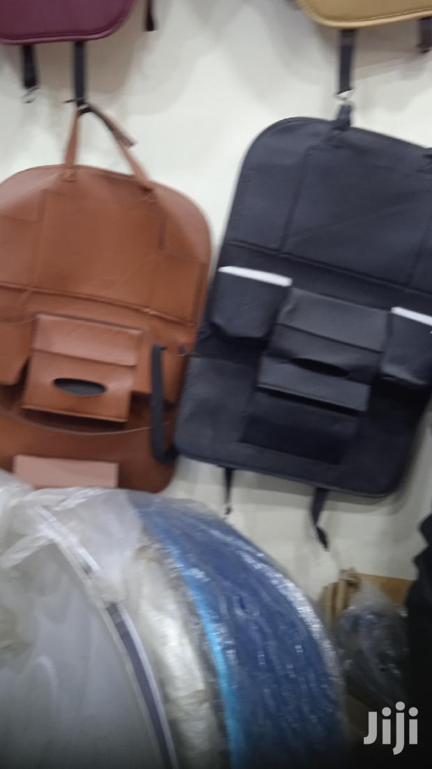 1pc Leather Back Seat Organizers - thumbnail 3