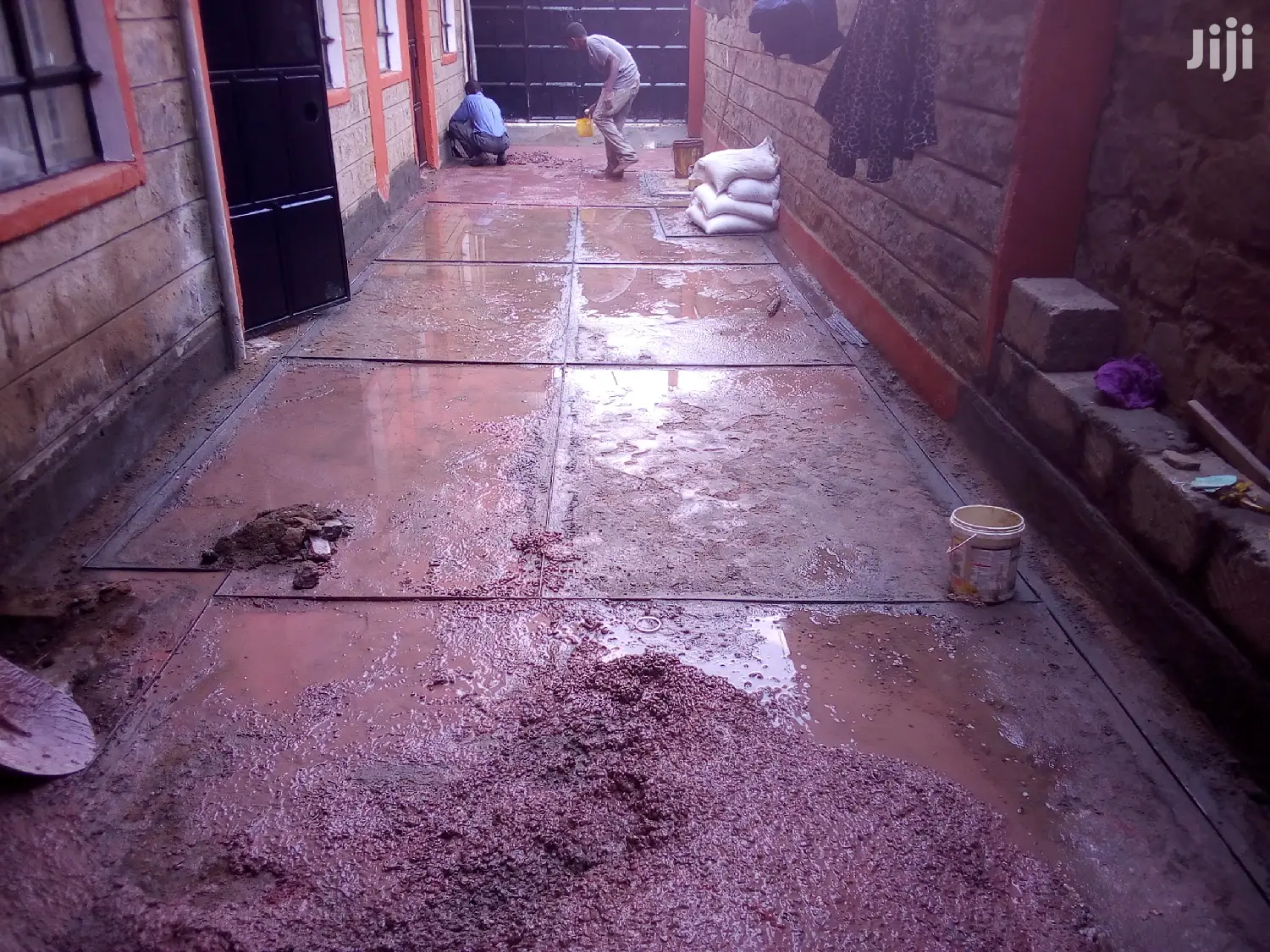 Terrazzo Installation at Kasarani