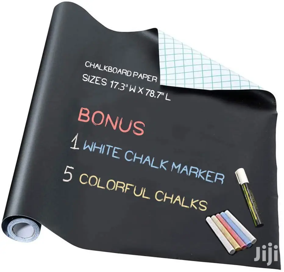 Kids Blackboard Chalkboard Removable Wall Sticker Erasable