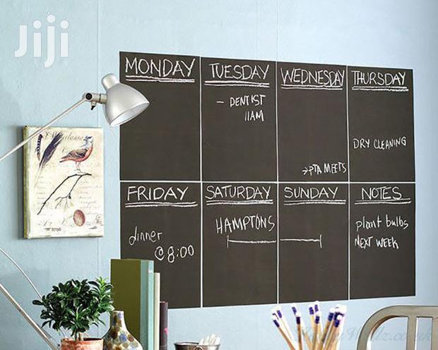 Kids Blackboard Chalkboard Removable Wall Sticker Erasable - thumbnail 3
