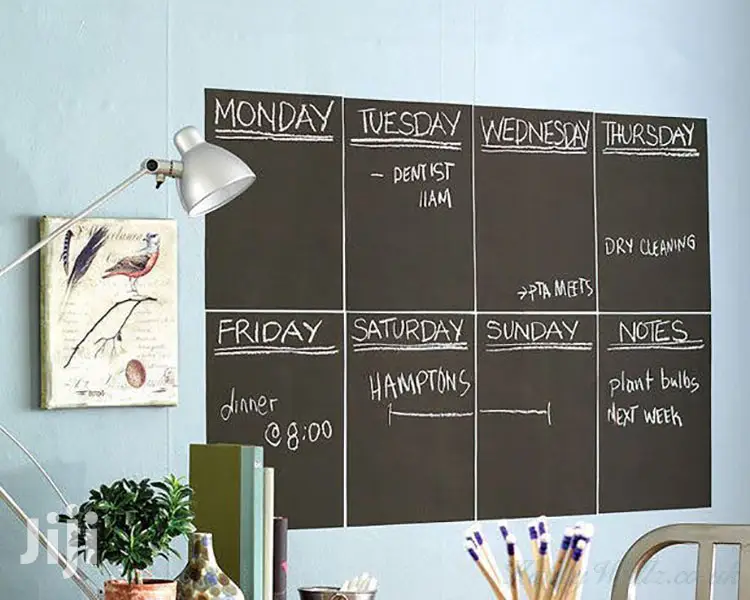 Kids Blackboard Chalkboard Removable Wall Sticker Erasable