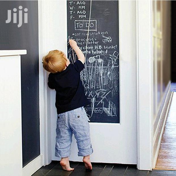 Kids Blackboard Chalkboard Removable Wall Sticker Erasable - thumbnail 7