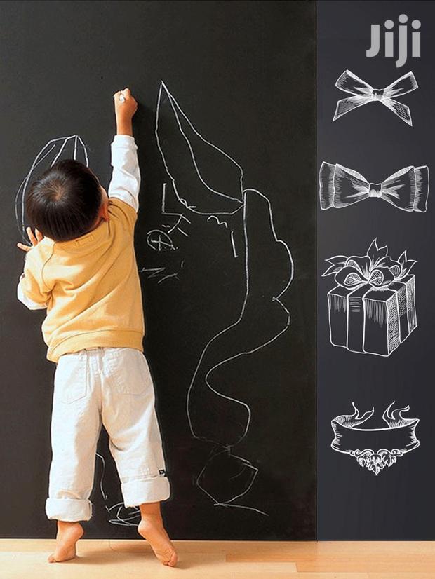 Kids Blackboard Chalkboard Removable Wall Sticker Erasable - thumbnail 8