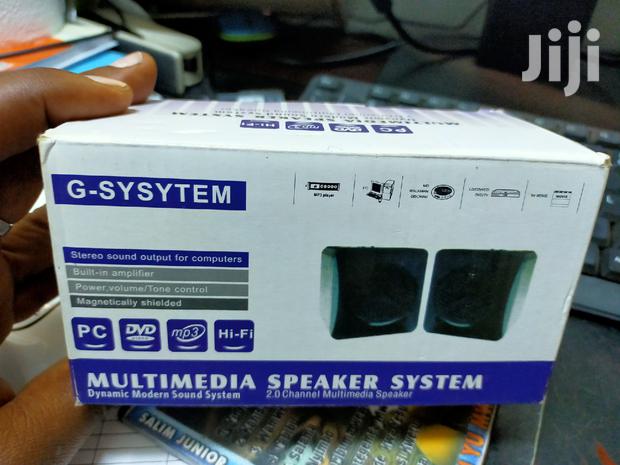 Multimedia Speaker - main view