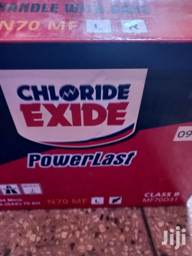Authorized Dealer for Chloride Exide Battery Powerlast N70.