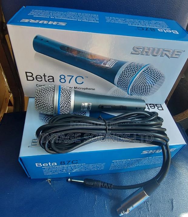Shure Beta87 Microphone - main view