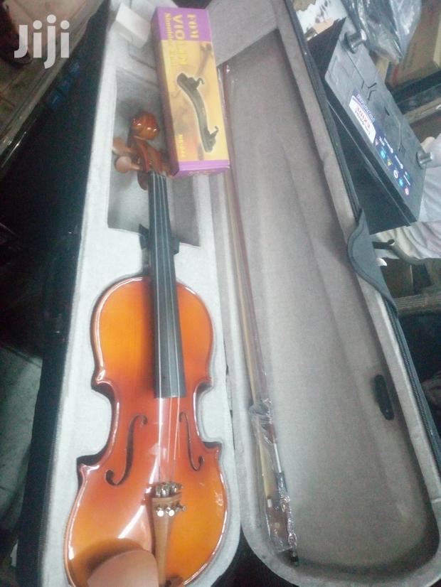 Mapple Leaf Wooden Violin