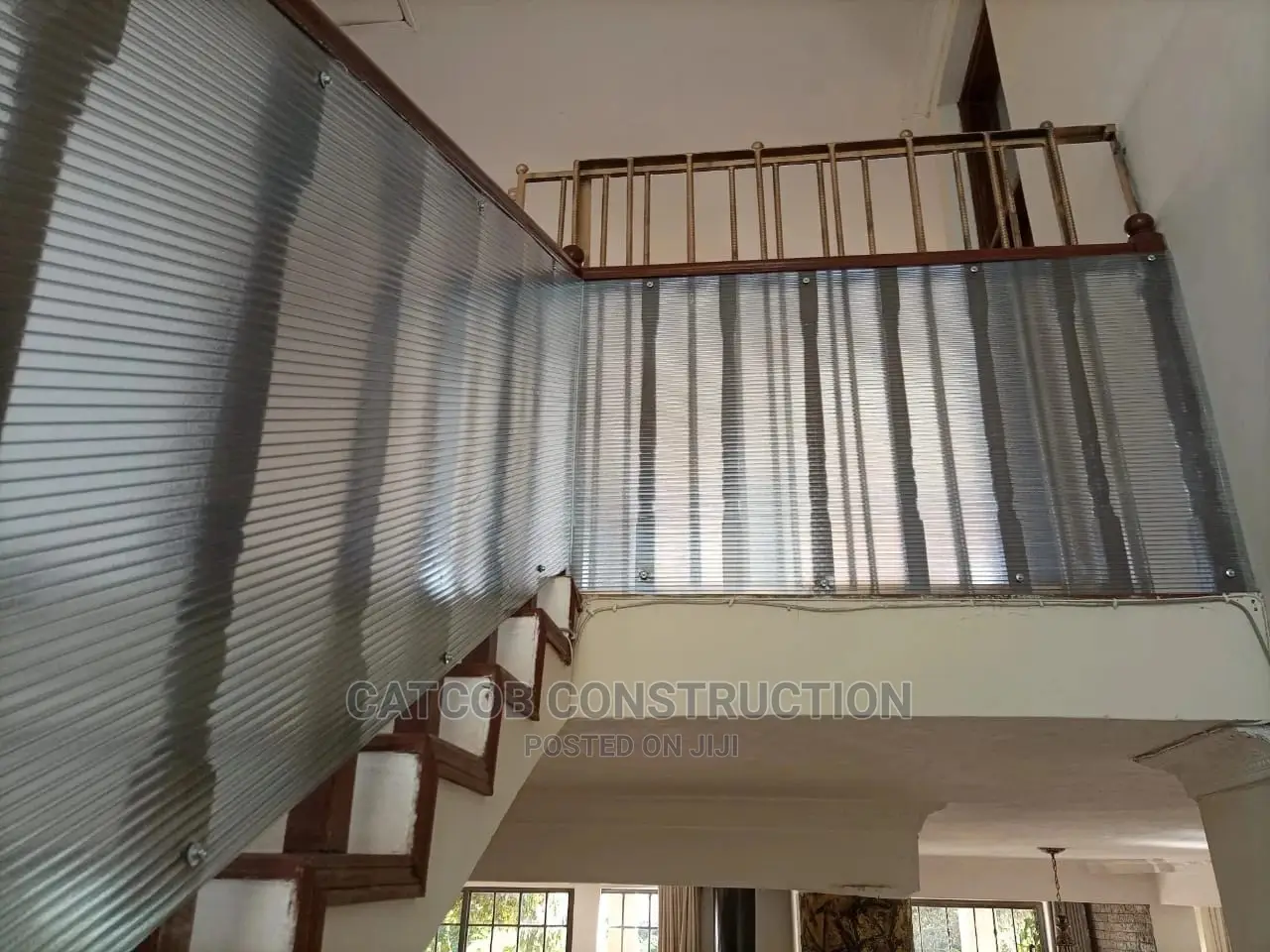 Staircase Shield, Polycarbonate Sheet