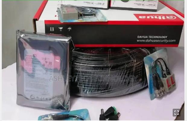 Eight Channel Dahua CCTV CCTV Cameras 100 M Cable