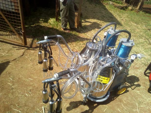 Double Cow Milking Machine Ram G Brand