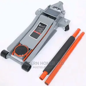 5 Ton Heavy Duty Steel Floor Jack, With Dual Pump Quick Lift