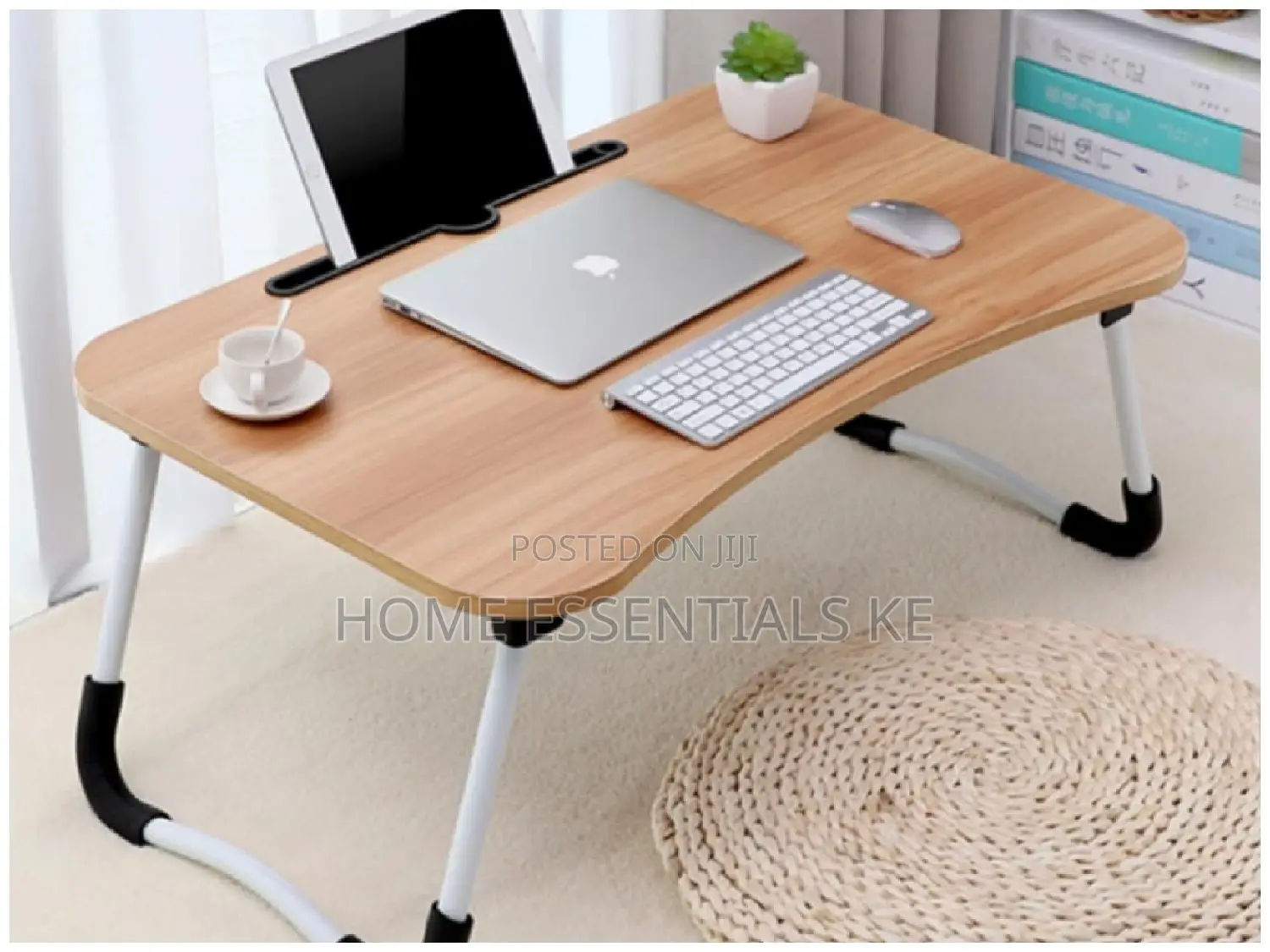 *Size 40*60cm Bamboo Laptop Table No Cup Holder