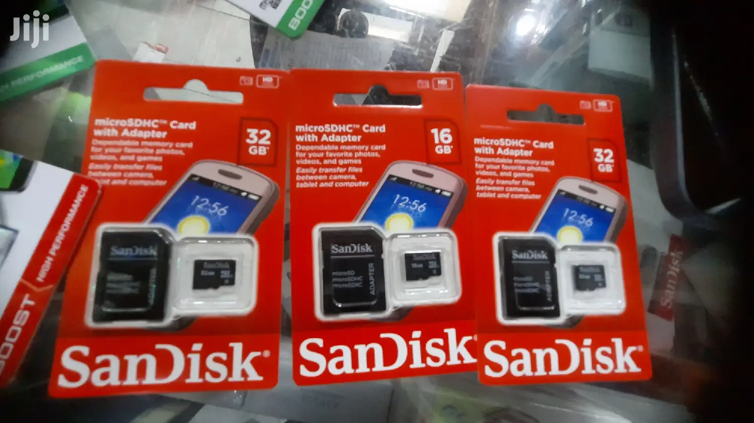 32gb Mem. With Adapter.