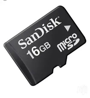 Sandisk Microsdxc 16gb Memory Card With Adapter.