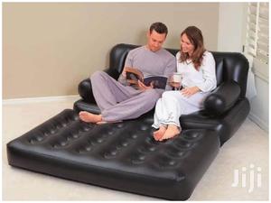 2 Seater Inflatable Pullout Sofa With Electric Pump - thumbnail 2