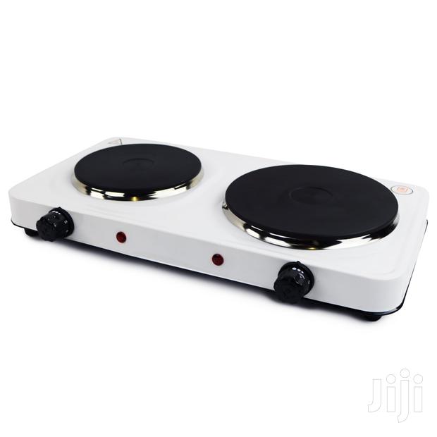 Double Hotplate Cast Iron Heating Plates 2000w