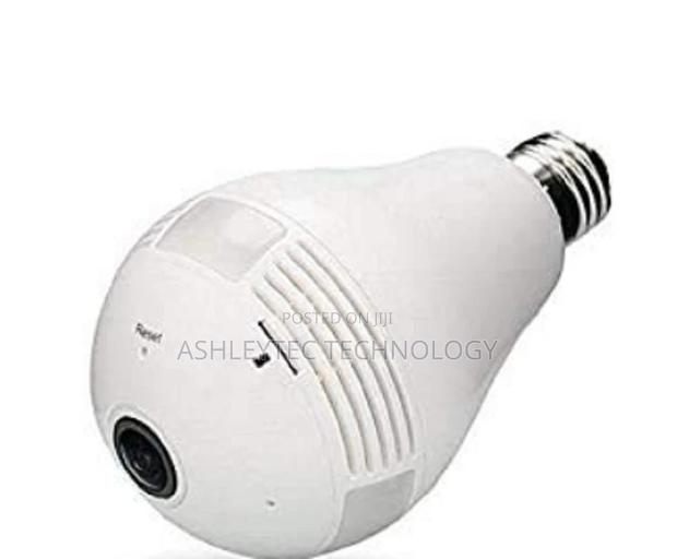960p Degree Panoramic Hidden Camera Wifi Bulb