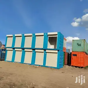 2x40ft Shipping Container Stalls Done in Kinoo