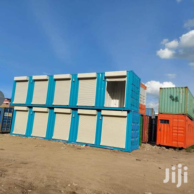 2x40ft Shipping Container Stalls Done in Kinoo - main view
