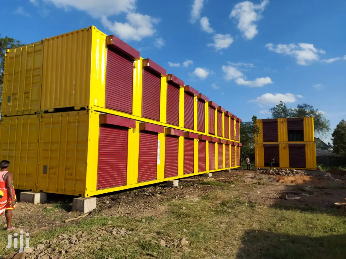 4x40ft Stalls From Shipping Containers