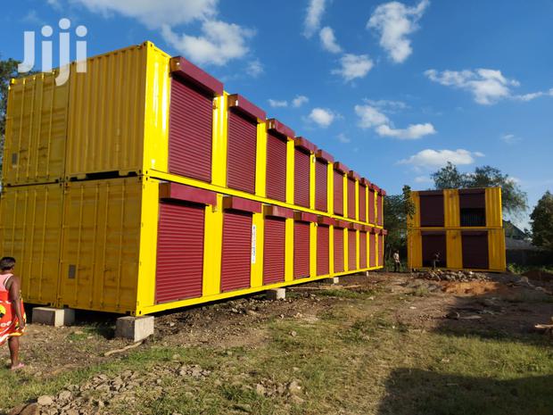 4x40ft Stalls From Shipping Containers - main view