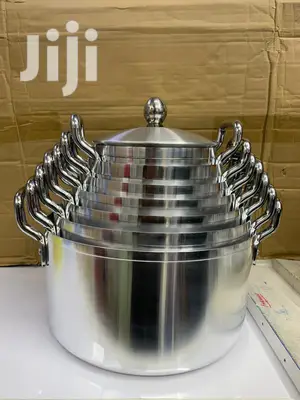 7 Pieces Heavy Sufuria With Lids