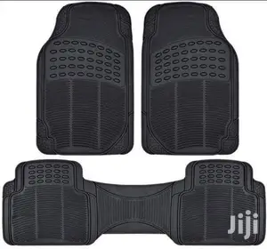 5 Seater Black Cojoined 3pc Mats
