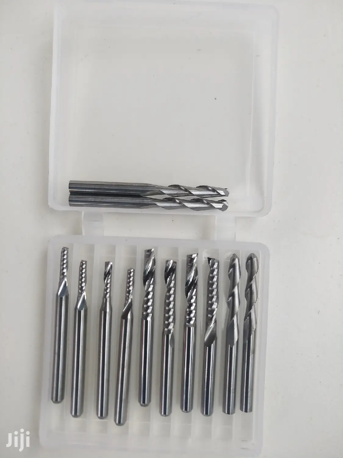 12pcs Set CNC Router Carbide 2flute Endmill Engraving Bits