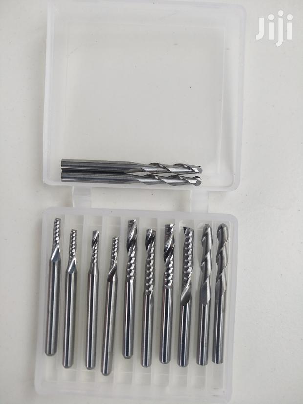 12pcs Set CNC Router Carbide 2flute Endmill Engraving Bits - thumbnail 11