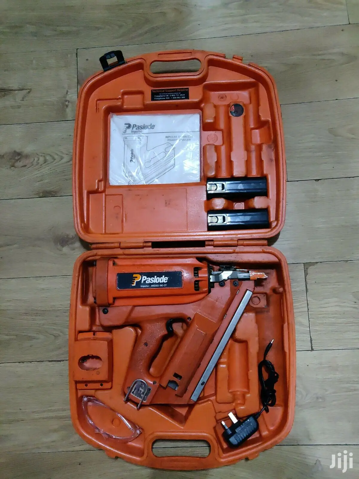 Ex-Uk Paslode Impulse Im250 Ii Cordless Finish Nailer
