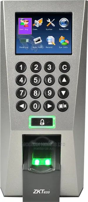 ZK Teco Acess And Time Attendance Fingerprint Biometric Read