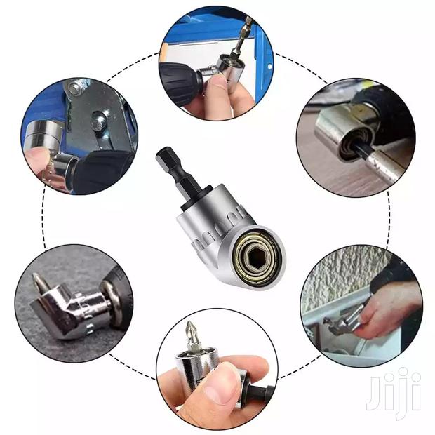 8pcs Drill Gun Angle Adaptor With Socket Bits Extensions - thumbnail 8