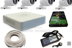 4 Camera CCTV Installation Kit With 500GB+100M Cable) - thumbnail 2