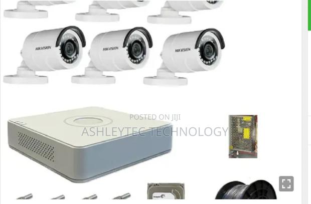 Six Cameras CCTVS Package Sale and Installation - main view