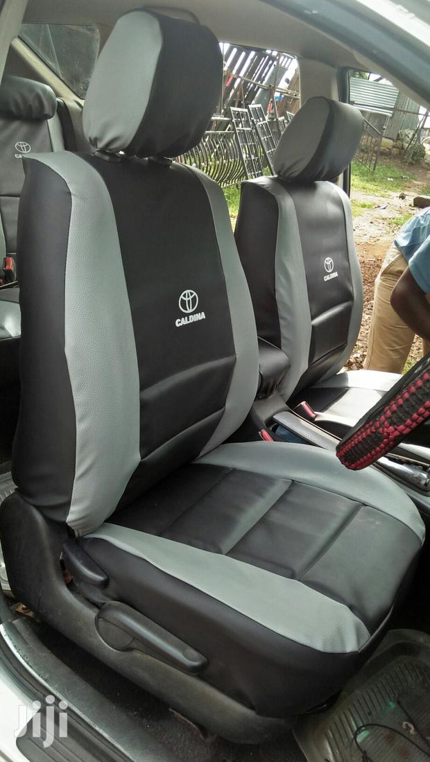 Grey /Black Car Seat Covers - thumbnail 2