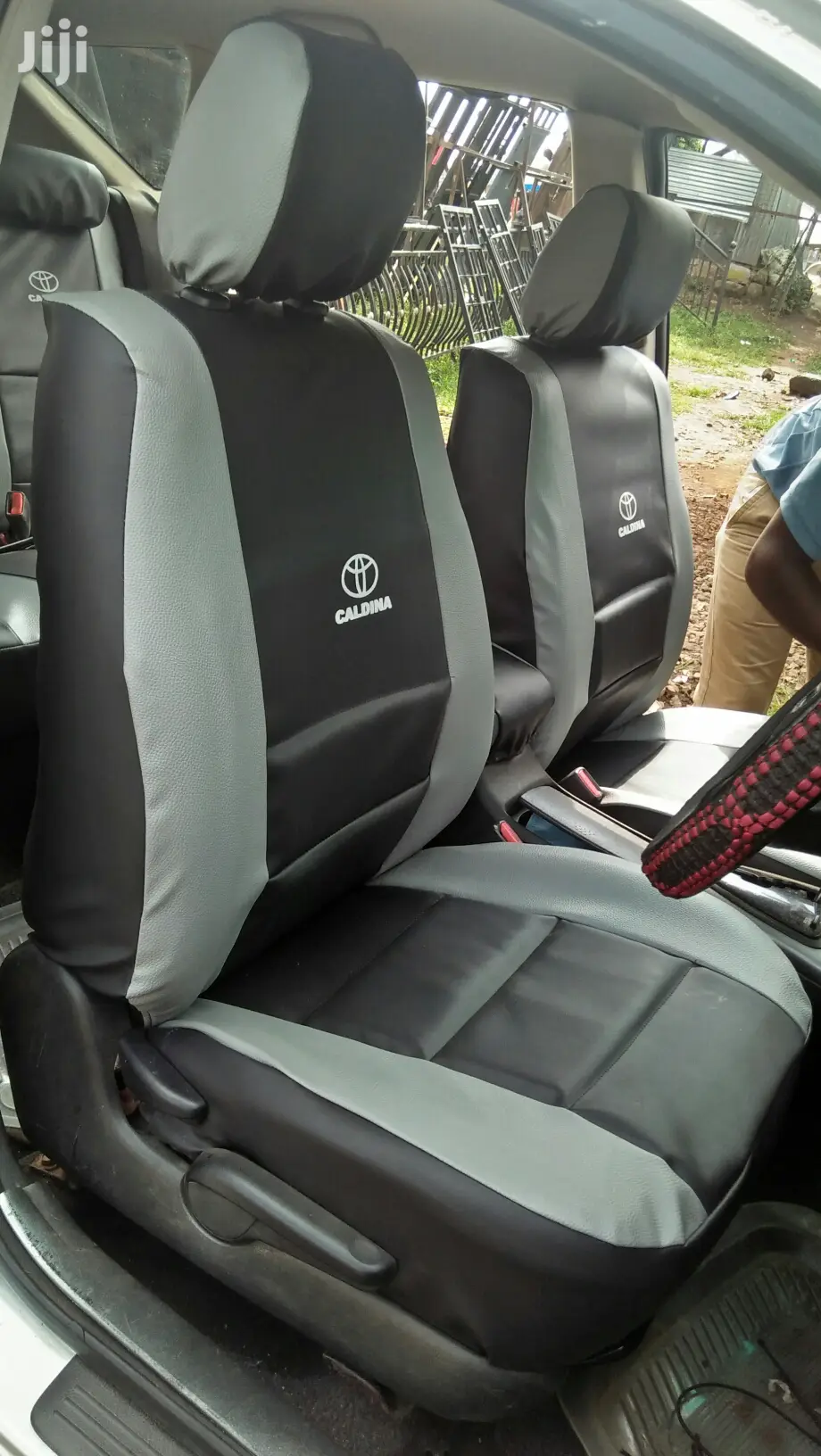 Grey /Black Car Seat Covers