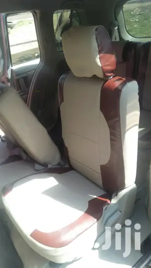 Beige Brown Car Seat Covers