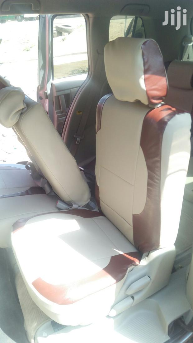 Beige Brown Car Seat Covers - thumbnail 2