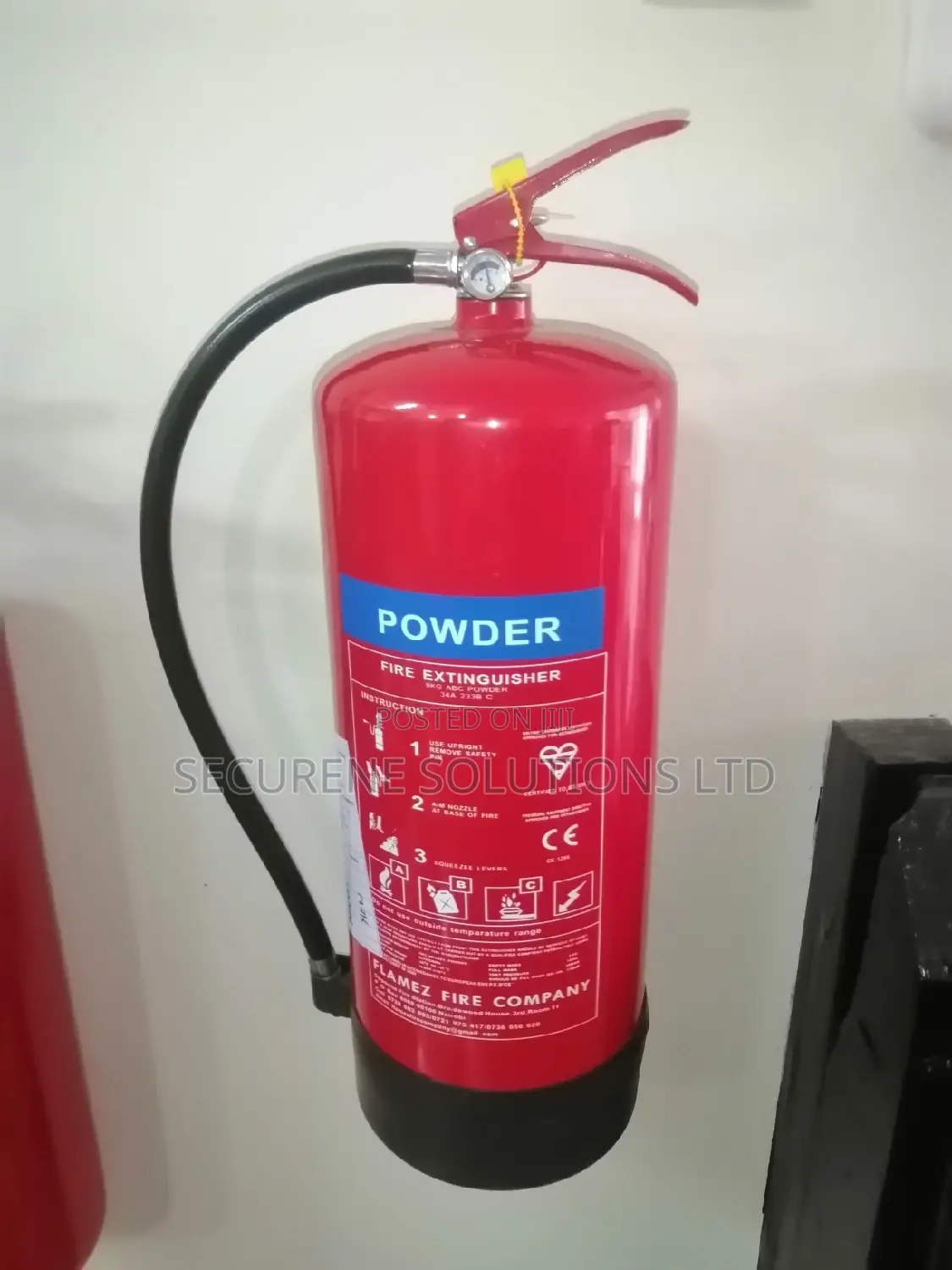 9kg Dry Powder Fire Extinguisher